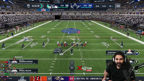 Esfand gets the most insane fumble touchdown recovery ever