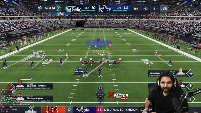 Esfand gets the most insane fumble touchdown recovery ever