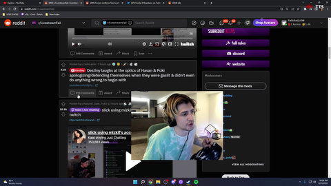 XQC doubles down about being wrong about Hasan/Poki. Chat tries to explain why he was wrong, but he doesn't understand.