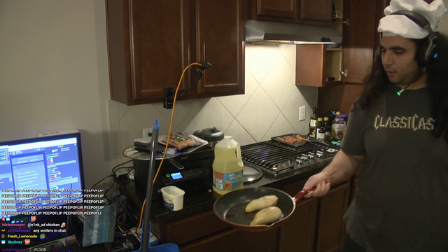 Esfands chicken flip