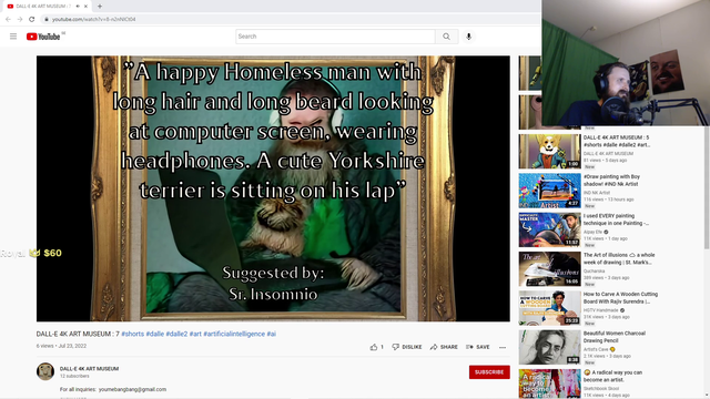 Forsen get his spitting image created by AI
