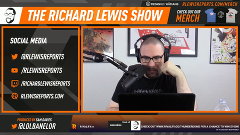 Richard Lewis bans Destiny in his chat and accuses him of planning to attack a creator on twitch
