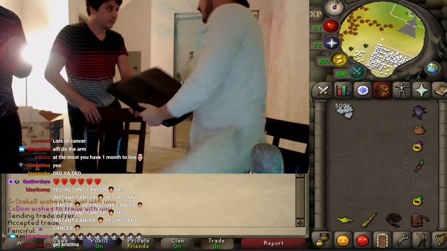 Alfie unleashes his built up rage