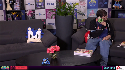 It's unfair that GDQ banned the haHAA emote, but then this happens live on stream
