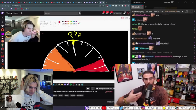 xQc gets a debate MAX win