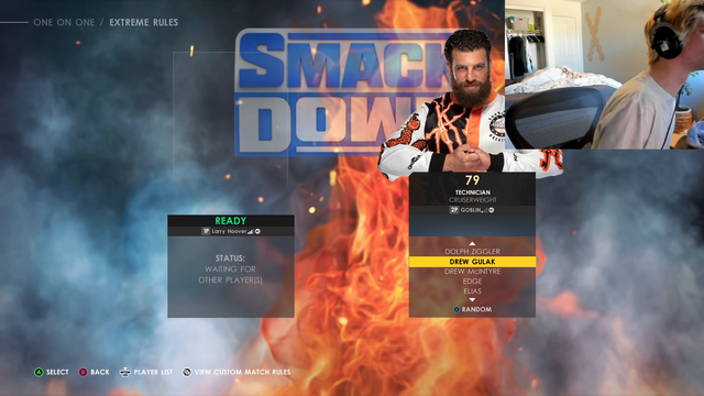 Average WWE match