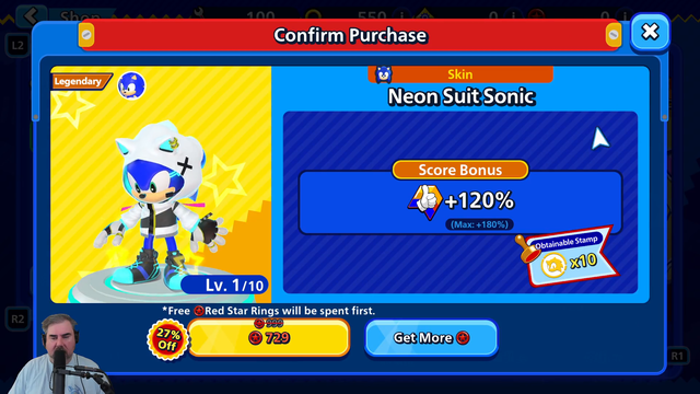 "729 coins. How much is that?"