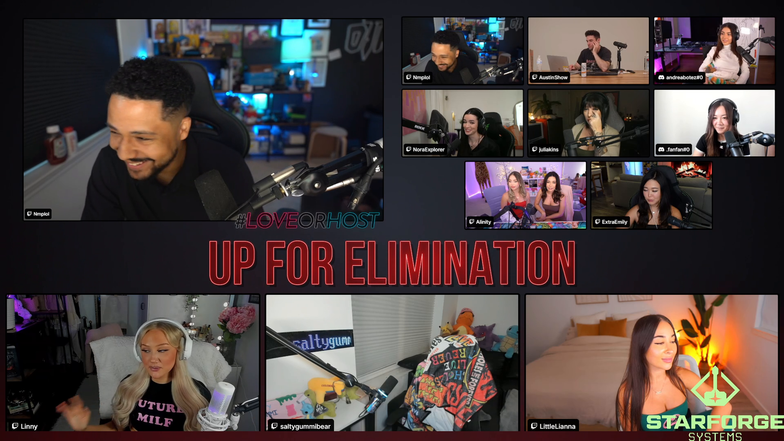 SaltyGummiBear ULTED in Nick's Love or Host