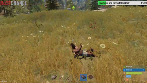 Friendly Rust Streamer gives Wholesome Child his spear back