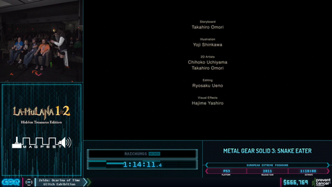 Snake Eater sang live at the AGDQ 2020