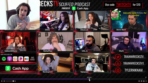 XQC disagrees with Trainwrecks on why women aren't in the top 10 of twitch