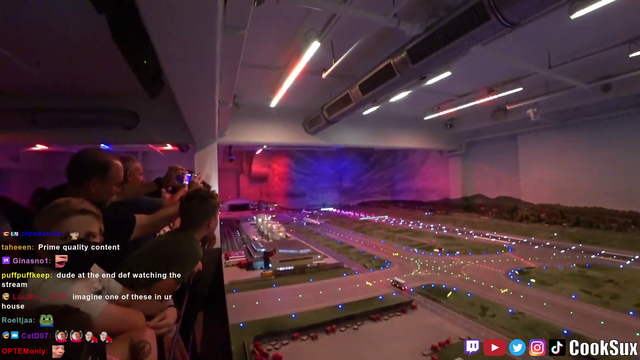 Millennium Falcon makes an appearance on Cooks stream