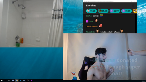 Ice gets pepper sprayed