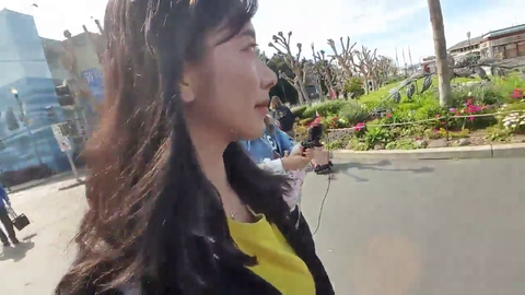 Jinny gets a very warm welcome to San Francisco
