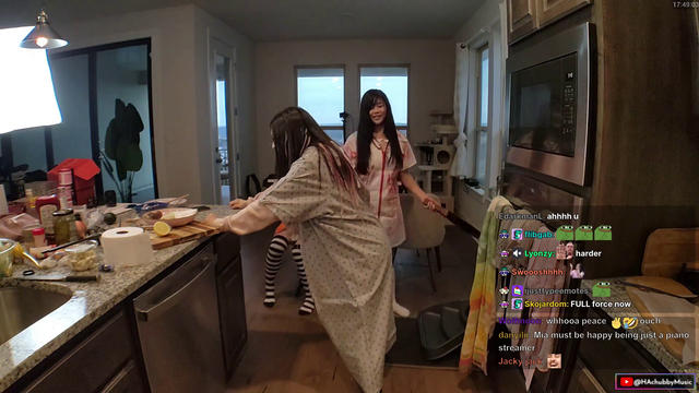 Hachu fulfills her fantasy