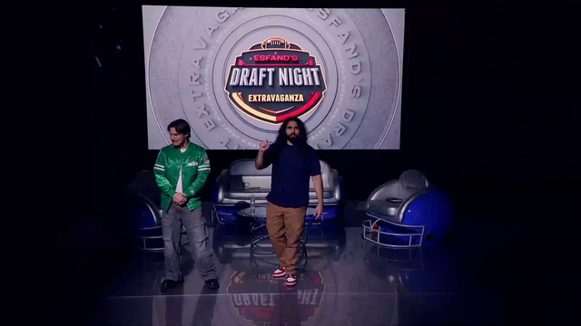 Esfand's NFL Draft Night Extravaganza draws a big crowd