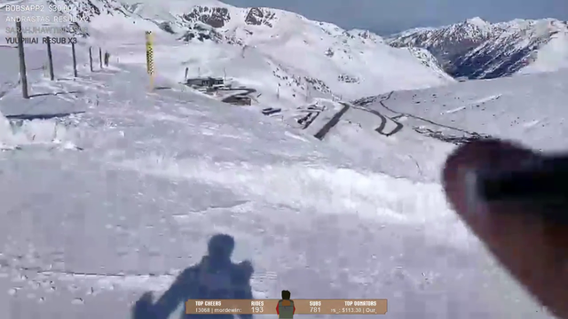 Hitch drops streaming phone during Black Diamond Skiing run