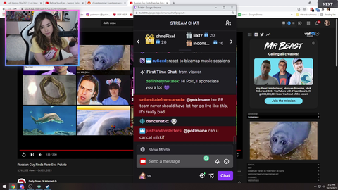 Poki on Valkyrae Calling Out Her Friends