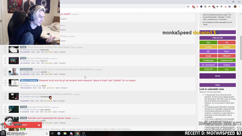 Donator has a lisp