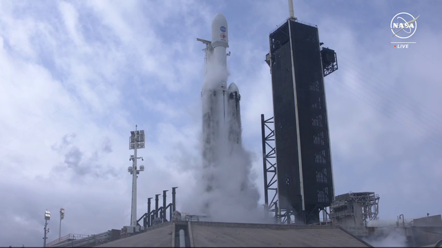 NASA launches Falcon Heavy and Psyche to a Metal Asteroid