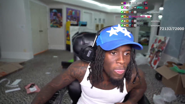 Kai talks to 21Savage on stream