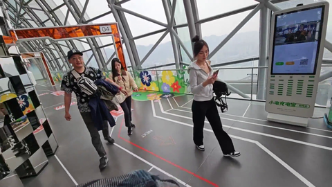 Not what you want to see when you arrive to your Sky Swing reservation