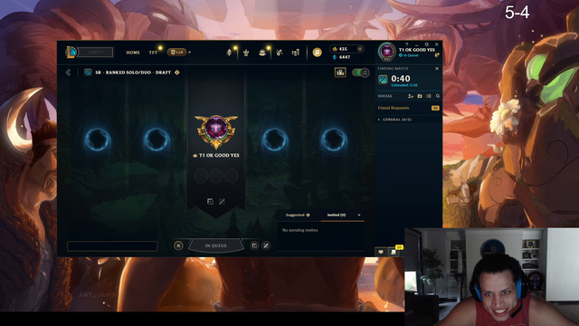 Tyler1 Shows a Picture of Saiyler Rue