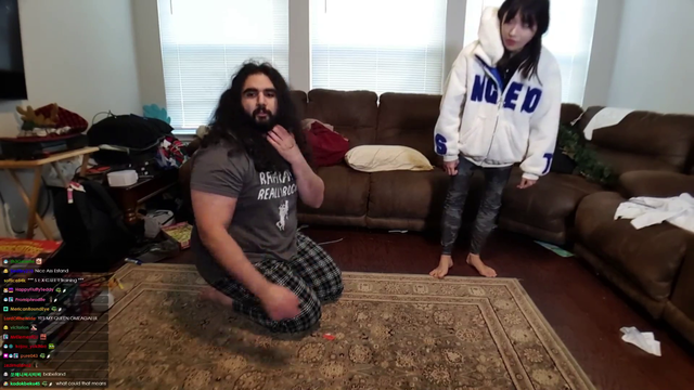 Esfand and Jinny Trying Positions