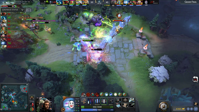 Ceb saves his teammate and their International hopes in the grand final.