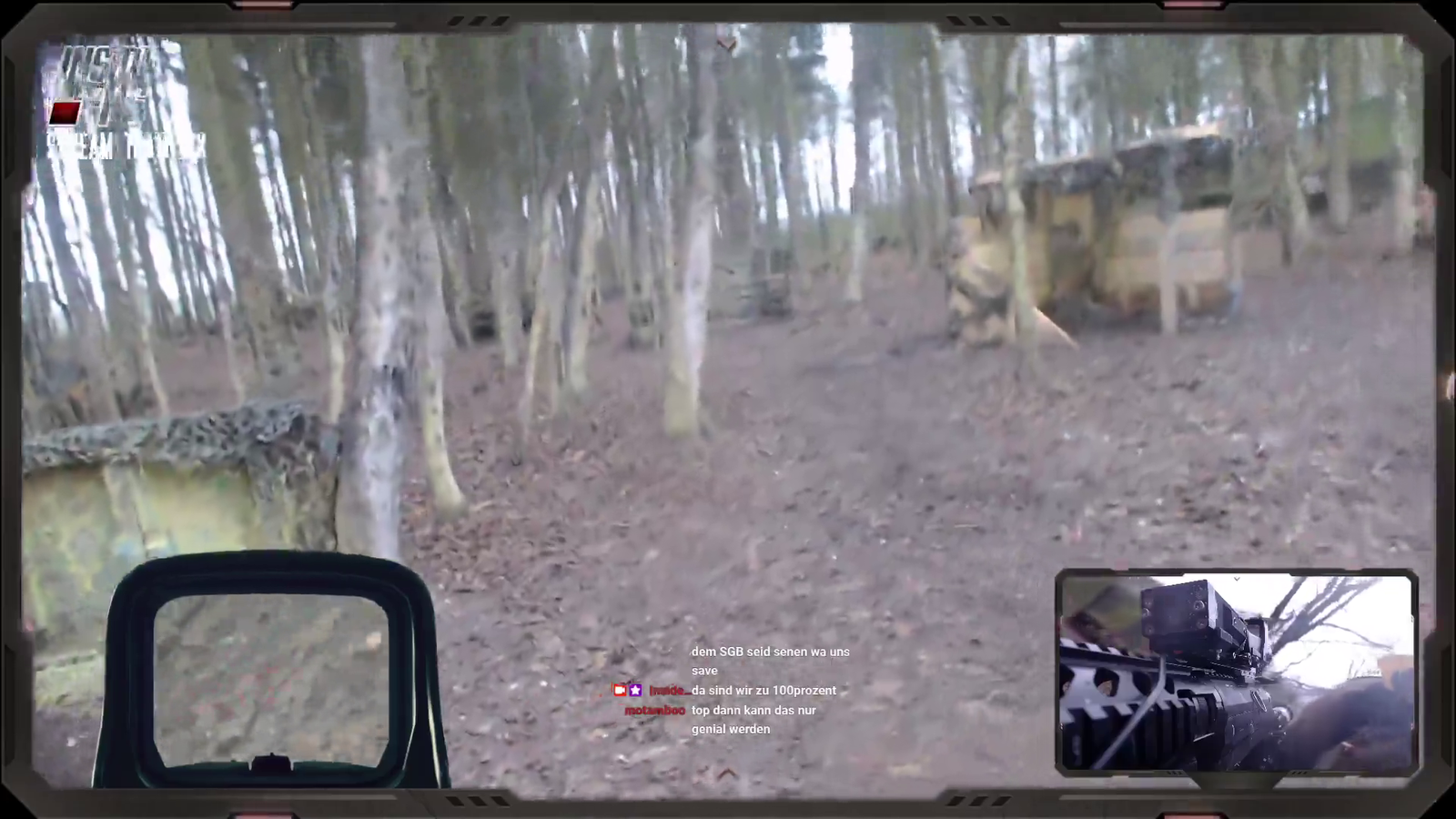 Dudes streaming paintball matches LIVE in twitch insane!!!