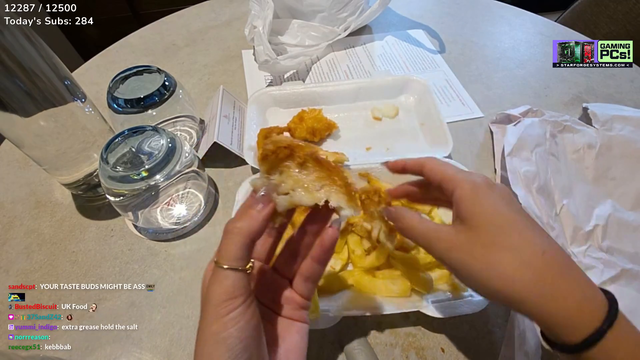 Emily tries UK "food"