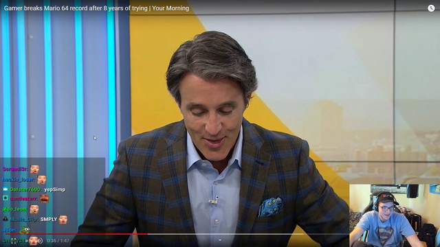 Simply gets disrespected on live TV
