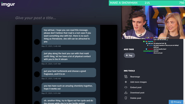 Wirtual leaks DMs with parasocial viewer
