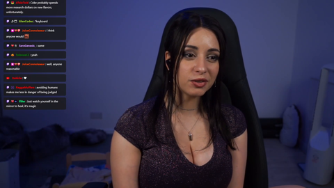 Chat diagnosed Anita with EDS after staring at her cleavage too hard, and noticing veins on her boobs