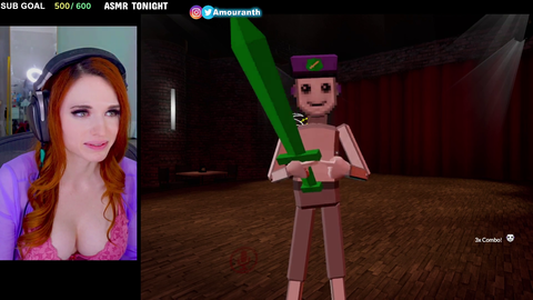 Amouranth's "Mod" has a great talent