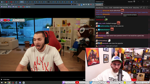 Hasan Finds Out Why Adin Wants Hot Tub Streamer Content Banned