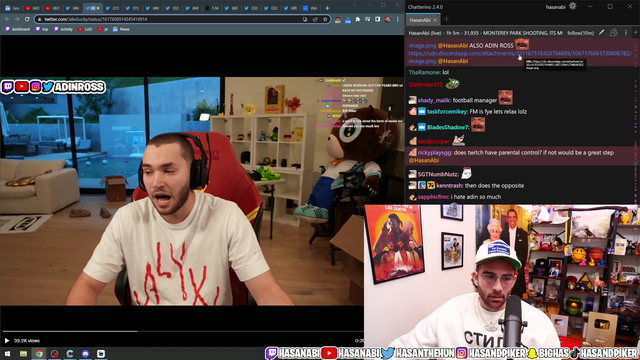 Hasan Finds Out Why Adin Wants Hot Tub Streamer Content Banned