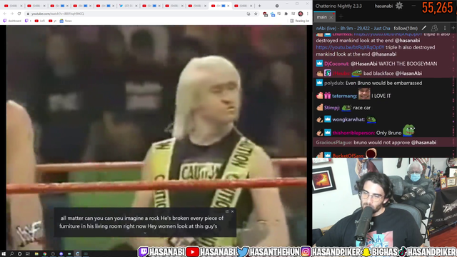 Hasan spots our favourite juicer's WWE debut