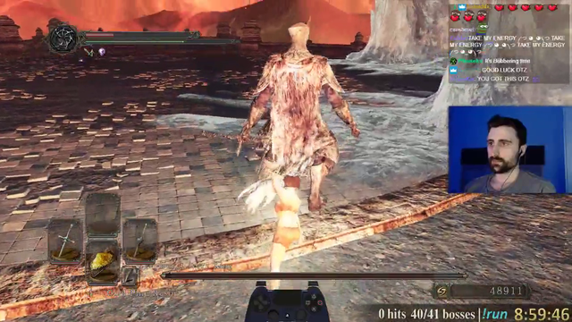 OTZ BEATS DARK SOULS 2 ALL BOSSES NO HIT RUN