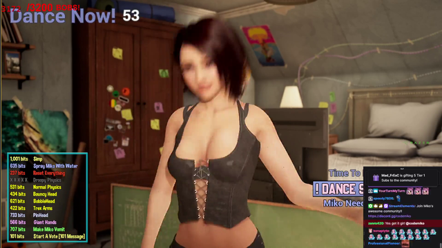 CodeMiko "Danceathon" To Shows Off Her Jiggle?! Physics And THIS HAPPENS!!