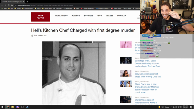 Stanz learns the truth about a Hell's Kitchen contestant