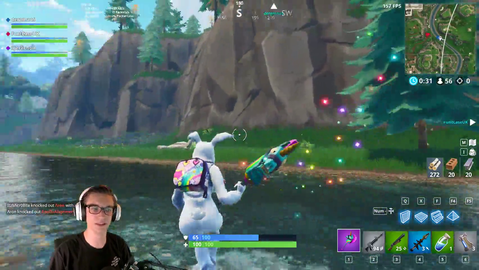 Deadmau5 learns Fortnite
