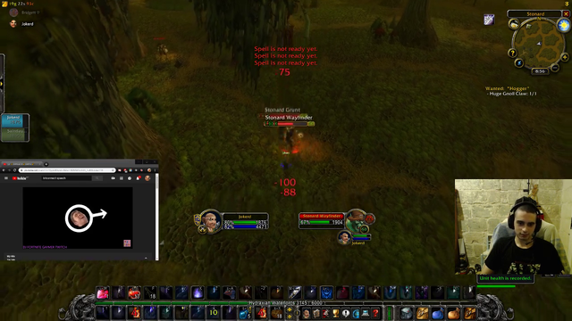 Jokerd flirting to a girl in WOW terms