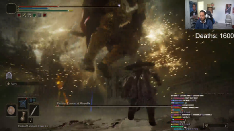 After 1600+ deaths, Erobb finally beats Consort Radahn