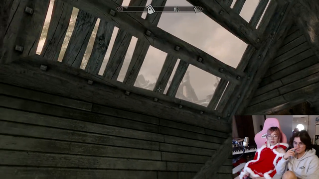 Michael teach Lily Skyrim hour 1