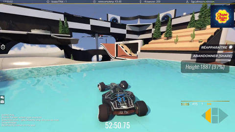 Bren falls from 97% to 0% on the Jump King like Trackmania map (New WR)