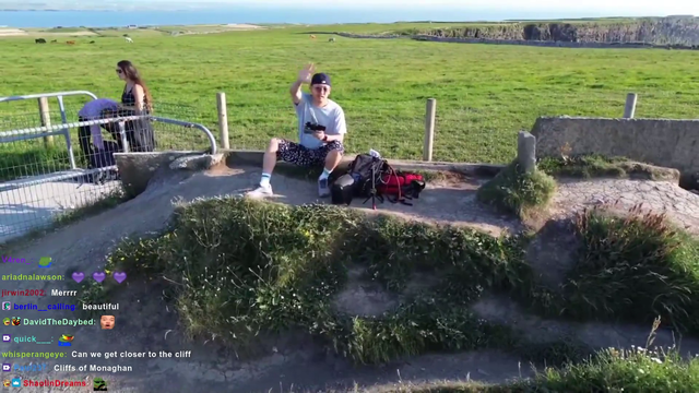 Cooksux with the amazing drone shot in Ireland