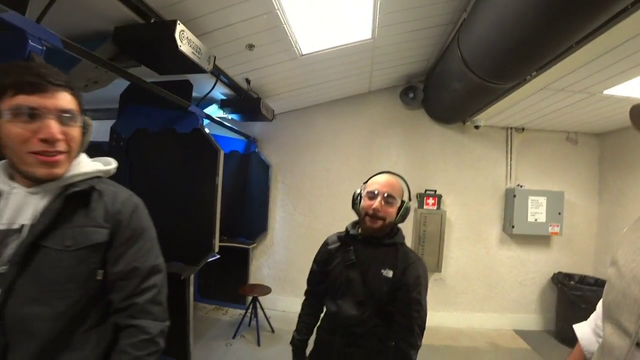 Esfand is IRL global elite at gun range