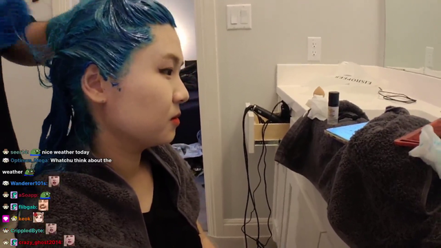 Almost dyed!
