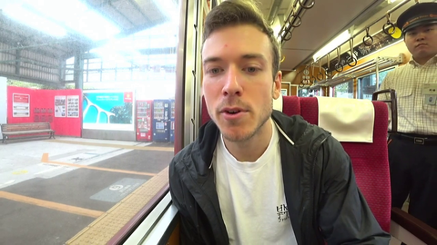 Jake gets caught live streaming on the train